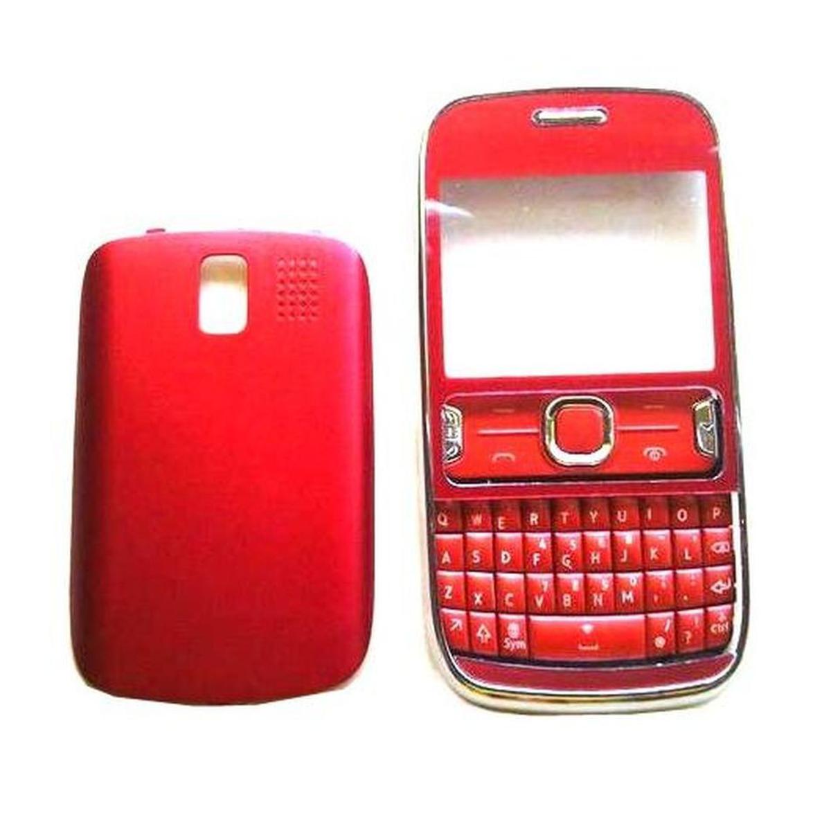 Nokia 302 Front & Back Side Mobile Housing / Casing / Cashing with Body & Keypad