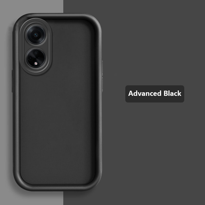 Olige Case For OPPO A98 Angel Eye Step Matte Shockproof Lens Protective Film Melard Color Soft Phone Case Back Cover