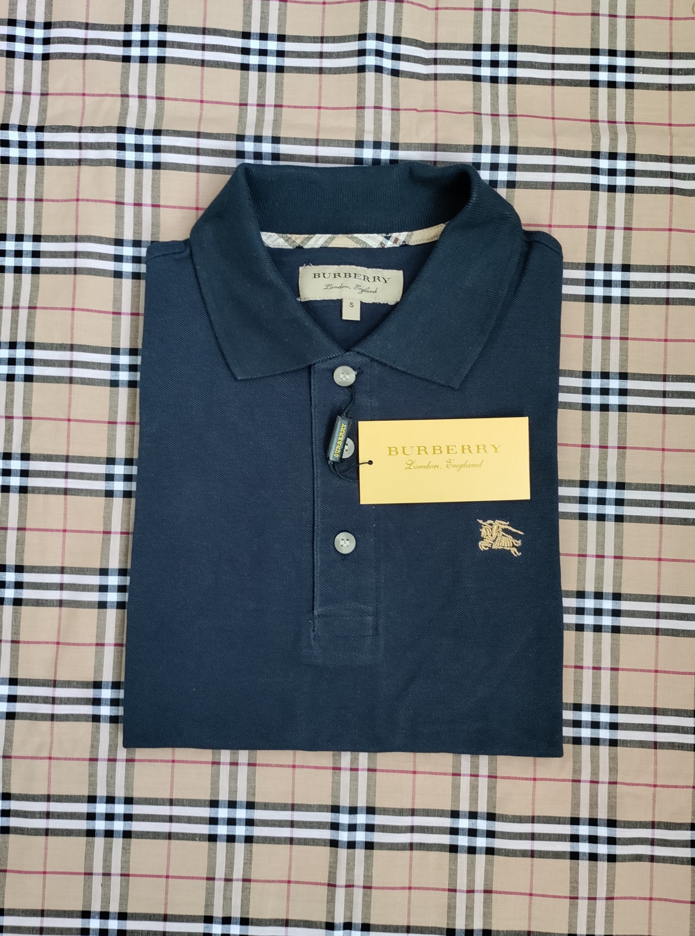 Burberry brit on sale men's polo shirt