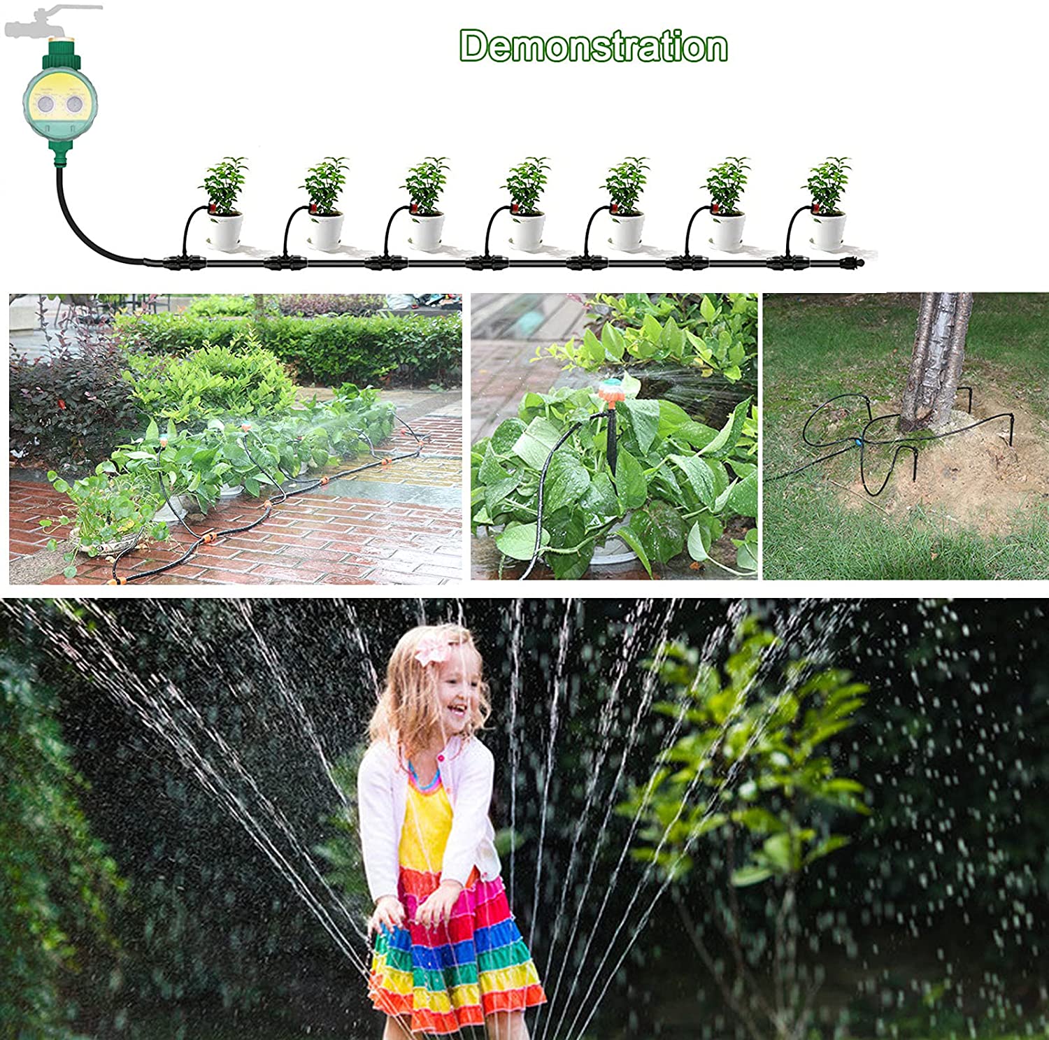 Automatic Electronic Garden Watering Timer Home Garden Ball Valve Irrigation Controller Water Timer For Garden Irrigation System. 