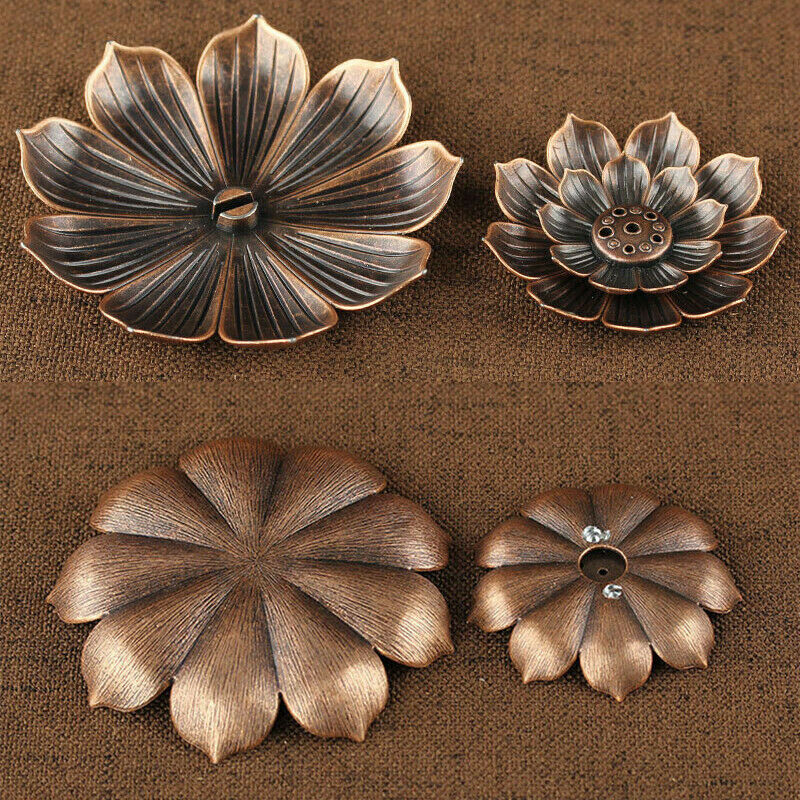 Incense Stick Holder Round Plate Insense Ash Catcher Joss Cone Insence. 