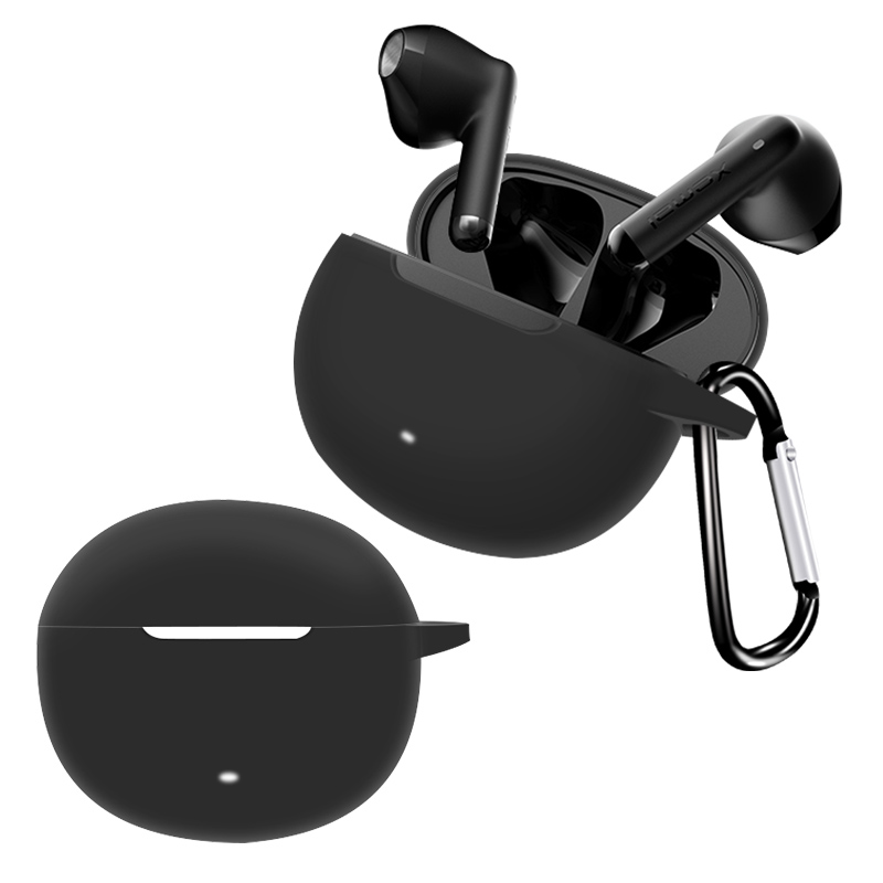 Edifier X2 Premium Shockproof Silicone Carrying Case for Earbuds, Washable and Lightweight with Hanging Hole for Easy Travel. 