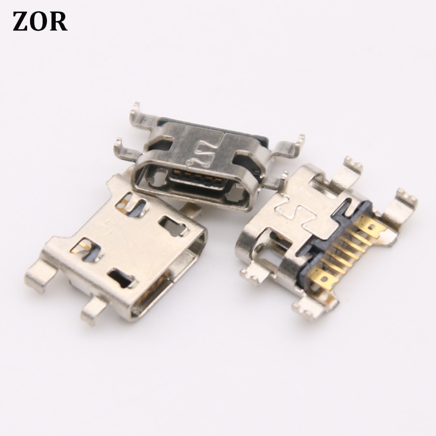 【Emotion HENG】10Pcs For Lenovo Phab 2 Plus PB2-670 670 N 670M PB2-670Y P6500 S660 K8 Charging Port Plug USB Charger Dock Connector Jack Micro. 