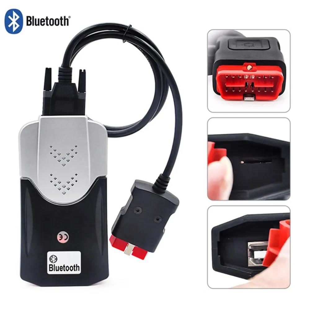 2023 New Vci VdIJk Autocoms Pro Tnesf Delphis Orpdc Vd Ds150e Cdp Usb Bluetooth Obd2 Scanner 2021.11 Cars Diagnostic Tools. 