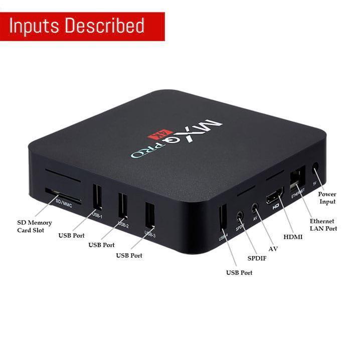 Android Smart TV Box Android TV Box MXQ PRO 4K TV Box Android TV Card With IP TV Kodi , Youtube play store etc. 