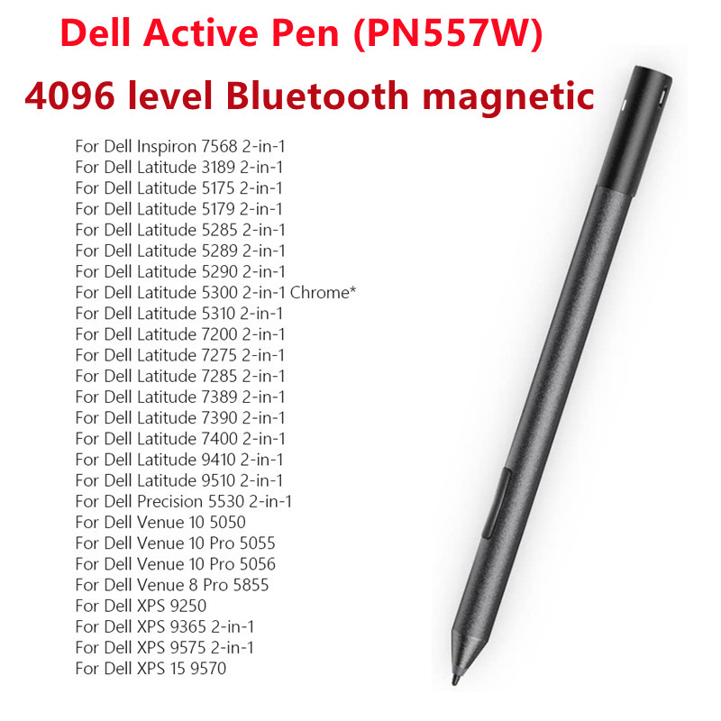 Stylus Pencil For Dell Latitude 5300 5310 7200 7210 7310 7400 7410 9410 9510 2-in-1 Tablet Touch Screen Pen Bluetooth-compatible