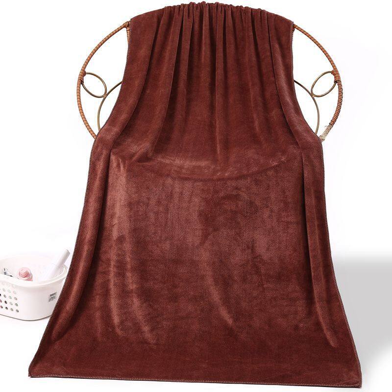 Tuala Mandi Terbal Besar Extra Large Serap Bath Towel（140cm X 70cm）Thick Microfiber Serap Air Tower Towel Plus Saiz Quick Dry. 