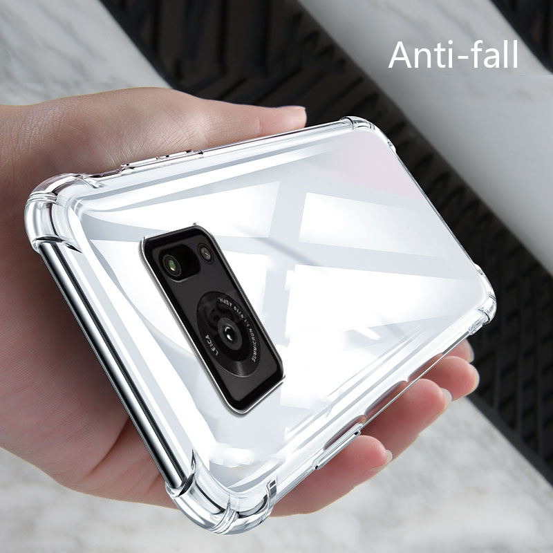 Sroof For Sharp Aquos R6 Couple Simple Shockproof phone case Four Corner Anti Fall Skin Friendly Shell Soft Phone Back Cover