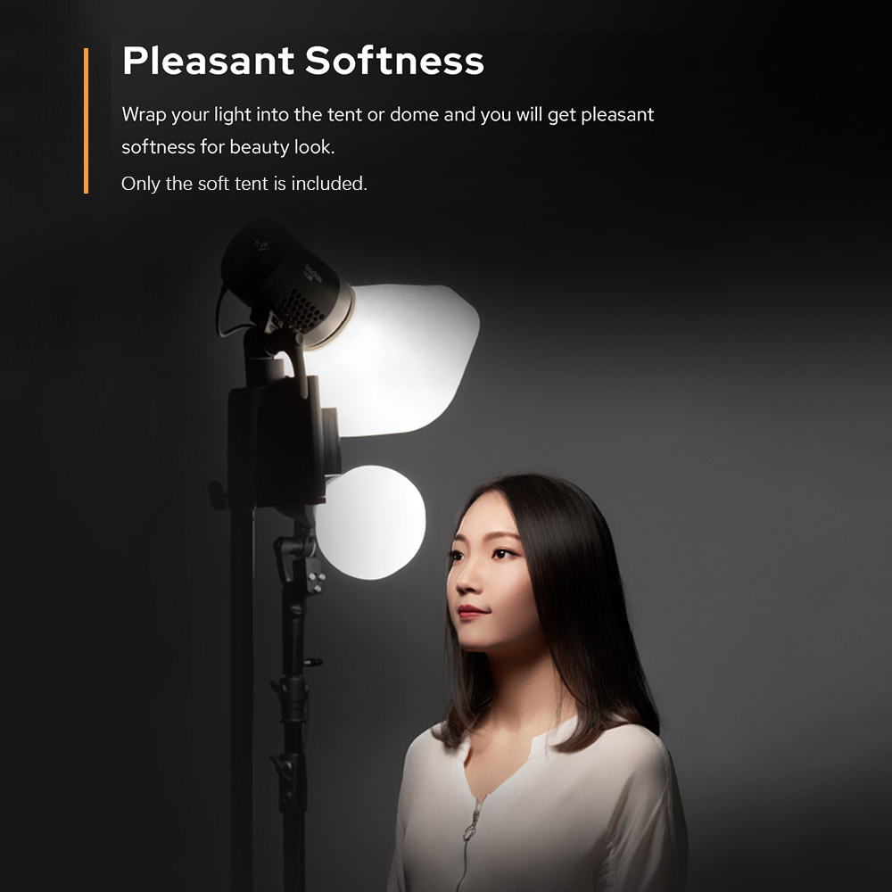 Godox ML-CS1625/ML-CD15 Soft Tent Kit 3 Adapters for Photography Light Flash Studio Photography Portrait Fill light Accessories. 