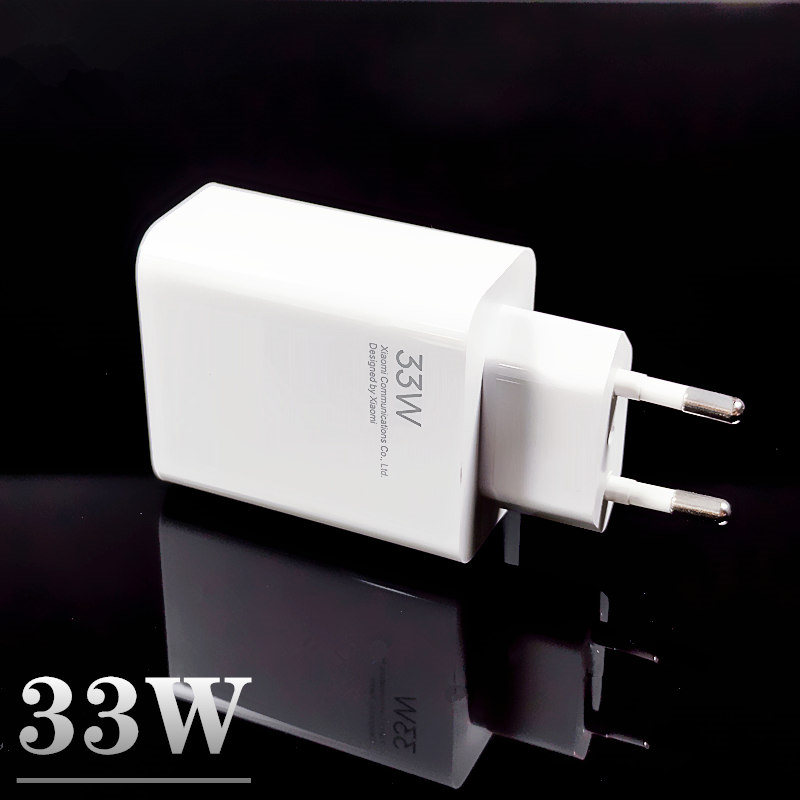 33w Charger Xiaomi eu Turbo Charge Original type C cable For Xiaomi redmi note 9 pro POCO X3 nfc Mi 10 9 note 10 10X LITE. 