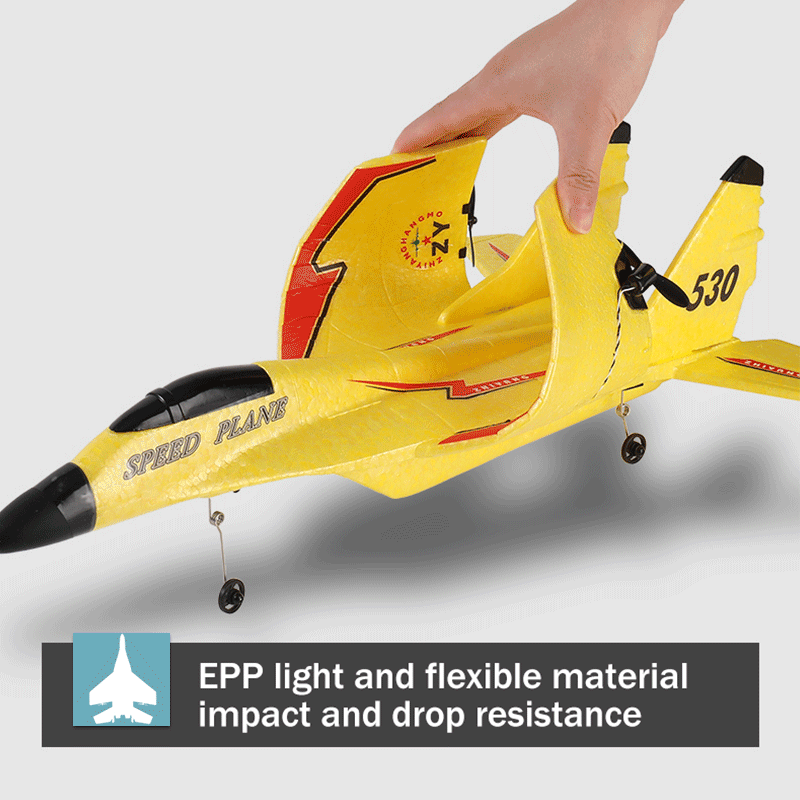 RC Plane SU35 2.4G With LED Lights Aircraft Remote Control Flying Model Glider Airplane SU57 EPP Foam Toys For Children Gifts. 