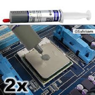Thermal Grease paste Heat Sink Compound For CPU & Chipset 10 Grams Pack Thermal paste injection type. 