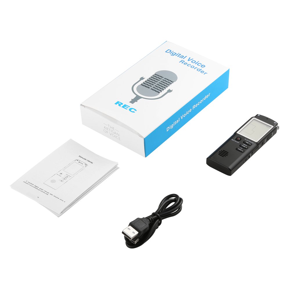 AR66 Digital Voice Sound Recorder 8GB Noise Reduction. 
