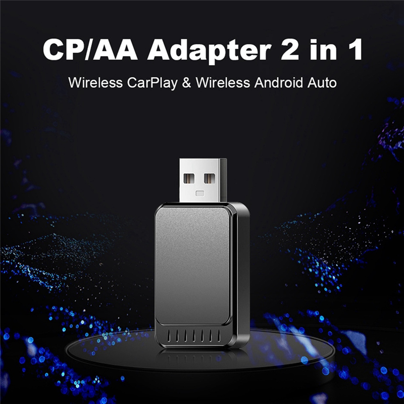 CarPlay Adapter for Android Auto Wired to Wireless Carplay Dongle. 