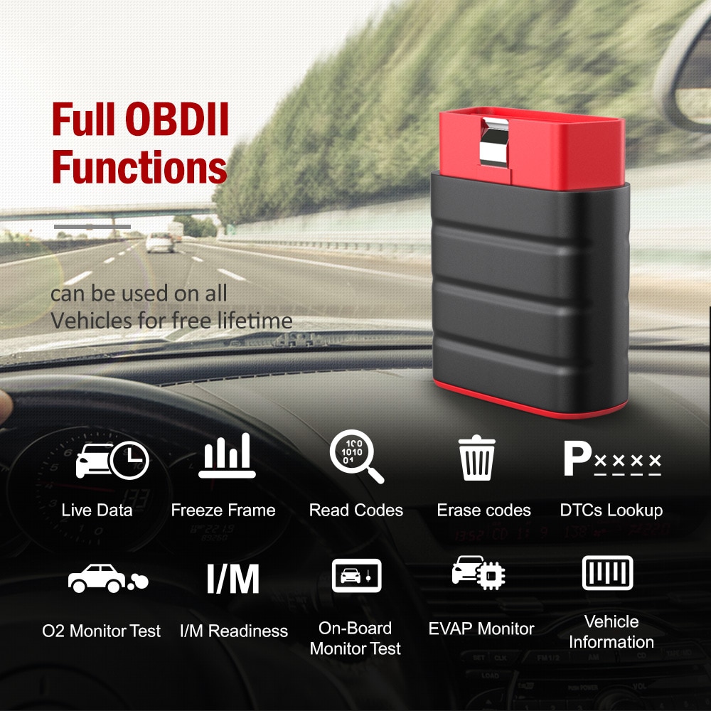 THINKCAR Thinkdriver Full System Professional Obd2 Automotive Scanner Bluetooth 15 Reset Functions OBD 2 Car Diagnostic Tool. 