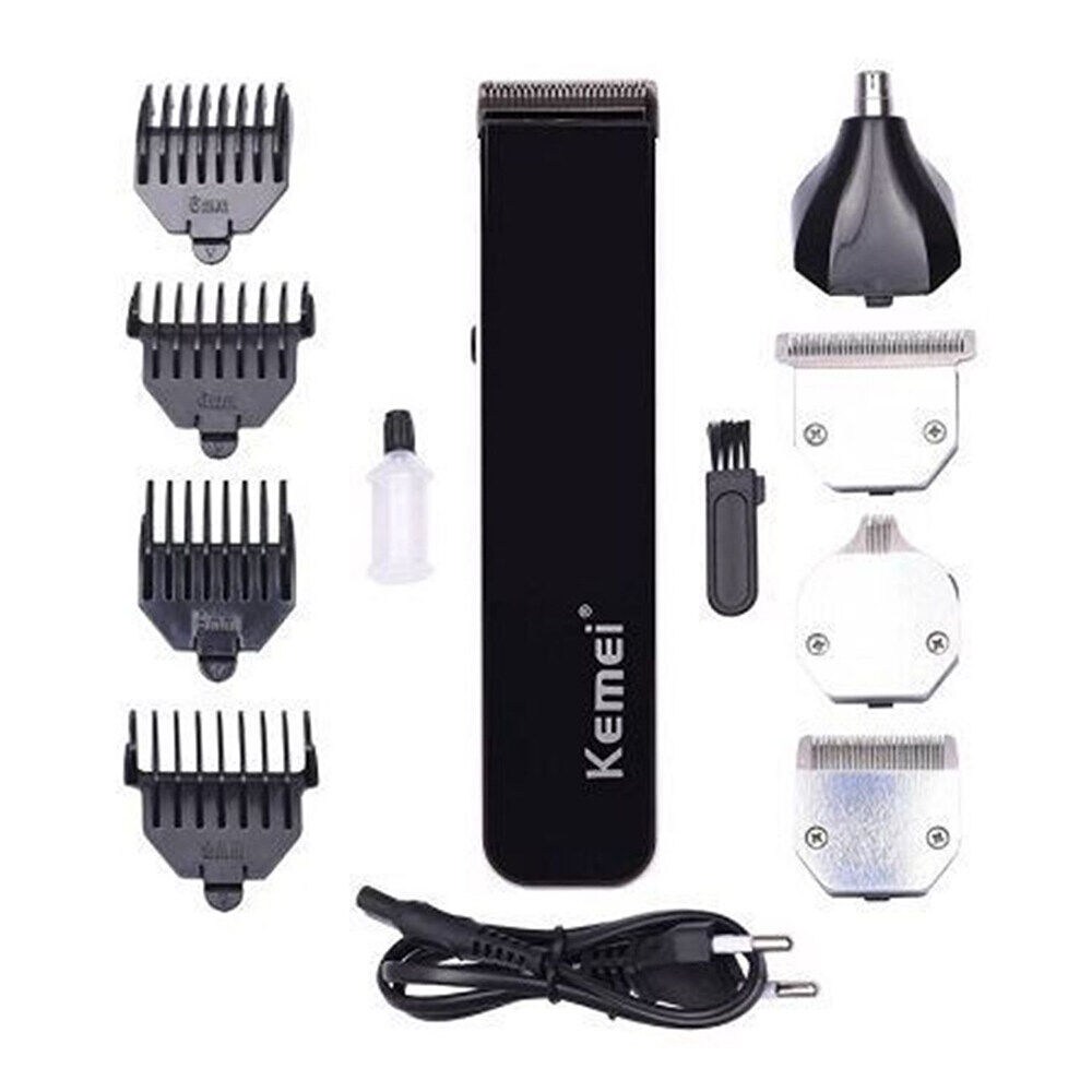 Kemei KM 3580 Multifunctional Hair Clipper Electric Titanium Hair Trimmer 4 In 1 Rechargeable Men Hair Cutting Machine-6.jpg