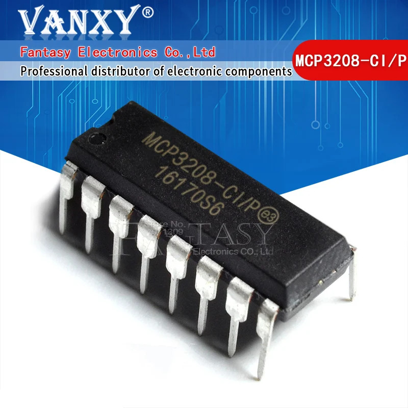 1pcs MCP4822-E/P DIP-8 MCP4822 MCP4822E MCP3201-BI/P MCP4922-E/P MCP3002-I/P MCP4921-E/P MCP41050-I/P MCP3008-I/P MCP3208-CI/P. 