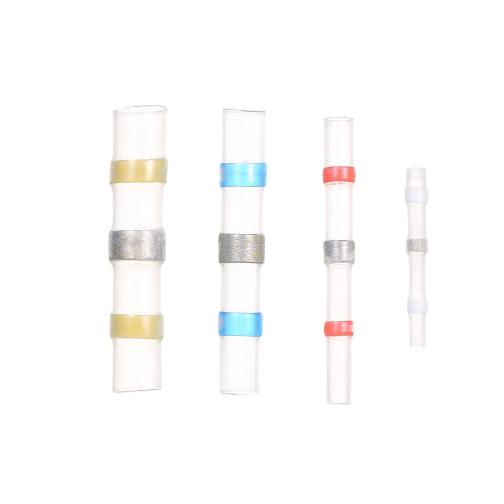 KOGEEK 200PCS Shrinkage Solder Sleeve Heat Shrink Tube bu-tt Terminal Wire Splice Connector H200-1. 