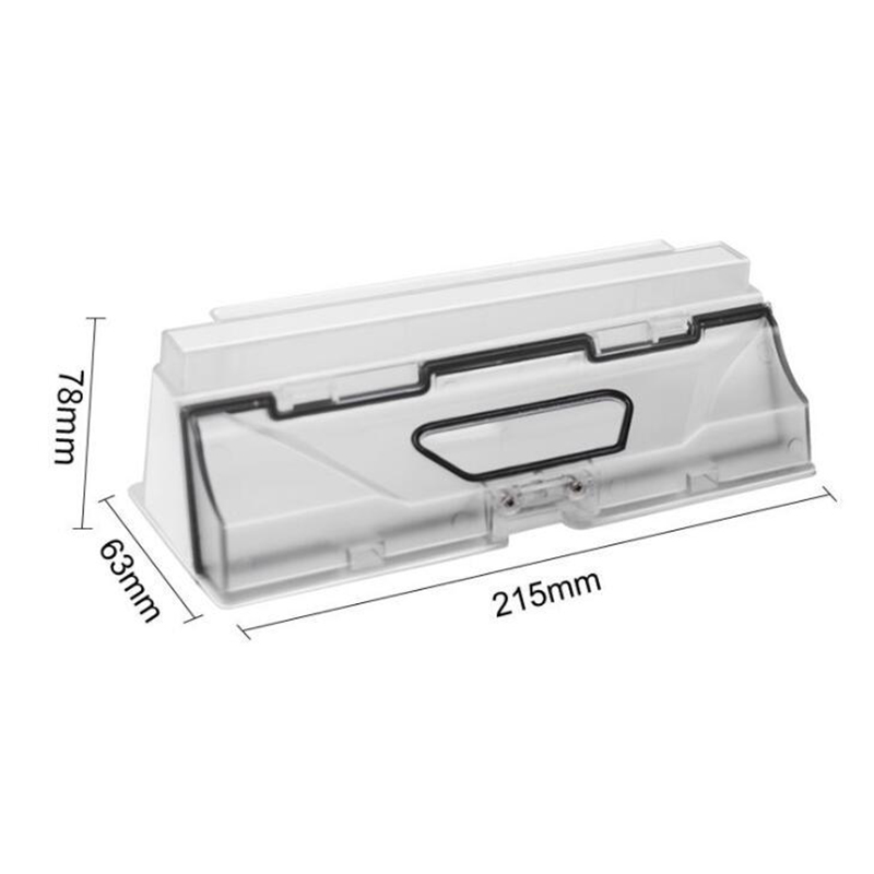 Dust Box Parts for Xiaomi Vacuum Cleaner Roborock S5 MAX S6 MaxV S6 PURE T7 PRO Robot Dustbin with Filter Accessroies. 