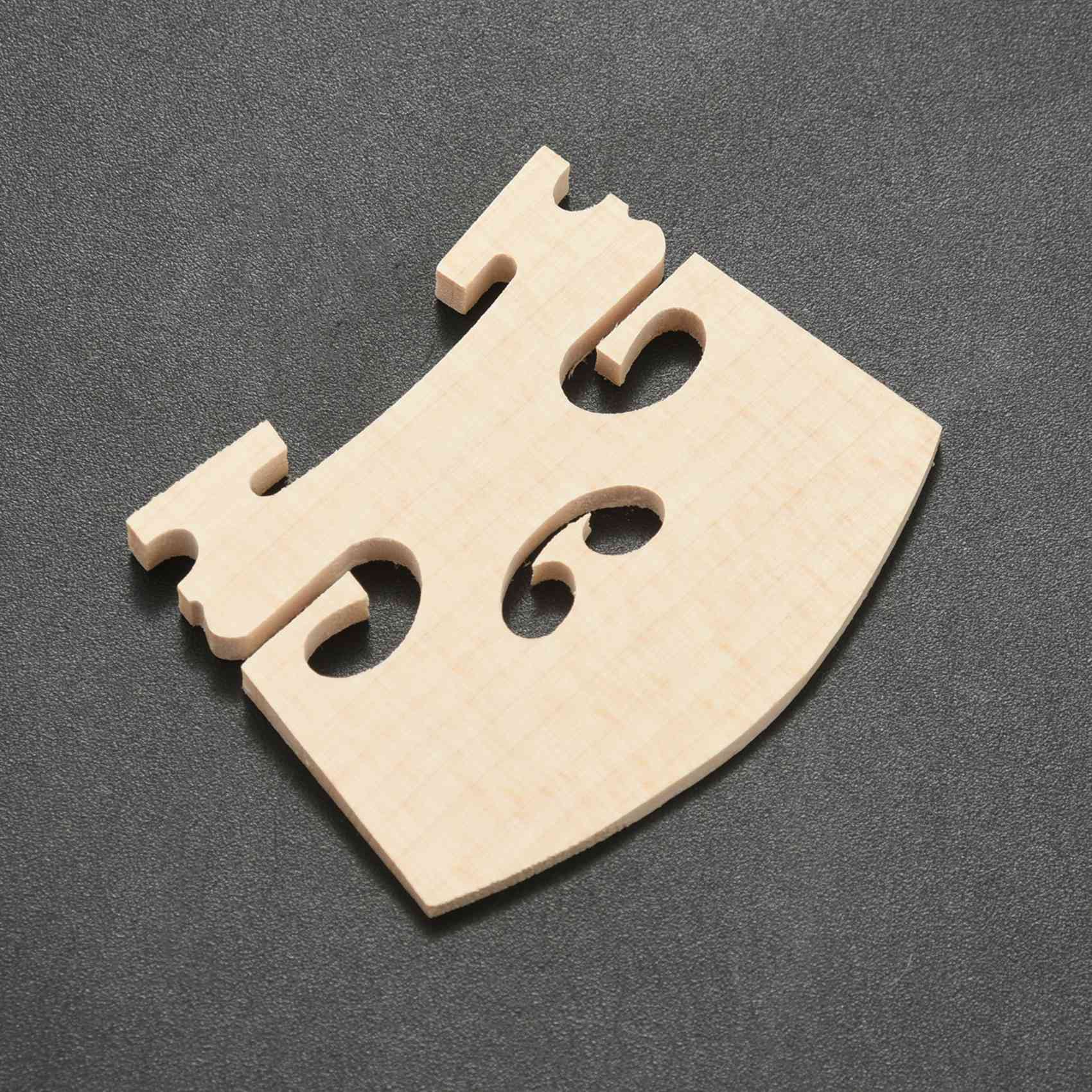 Violin Bridge 4/4 Maple Leaf 10 Pack Violin Parts Violin Code. 