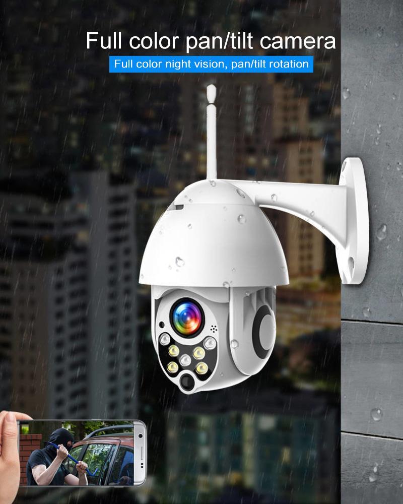 1080p ptz mini wifi outdoor dome ip camera