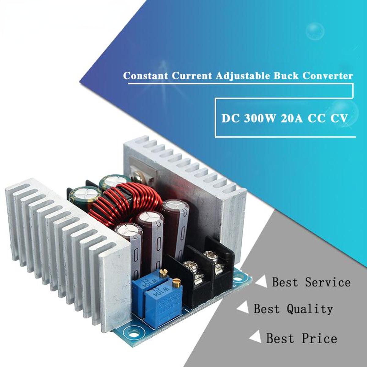 DC 300W 20A CC CV Constant Current Adjustable Step Down Converter Voltage Buck Current Source Module - 319925844