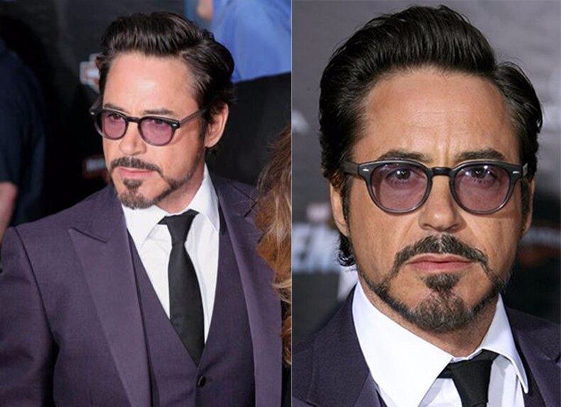 【happy one】1932 C1Fashion Johnny Depp Lemtosh Style Round Sunglasses Transparent Lens Brand Design Show Sun Glasses Oculos De Sol. 