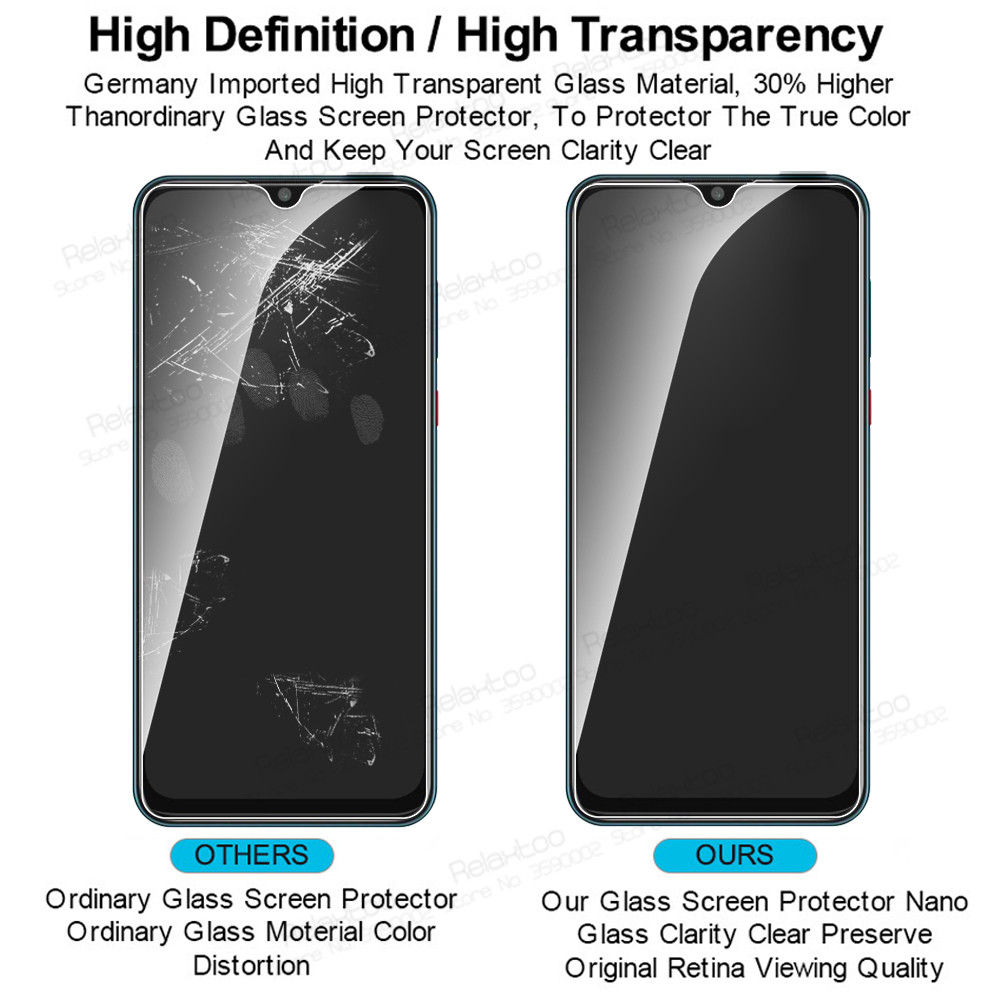 Protective Film 7 20205 A 5 BladeA3pcs Tempered Glass for ZTE Blade A7 A5 2020 Screen Protector for ZTE BladeA7 HD Secure Phone. 