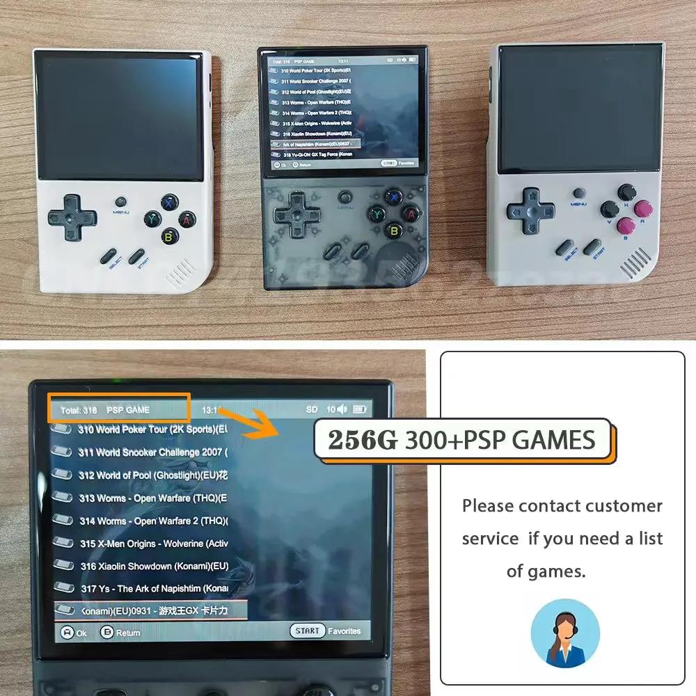 TF Card For ANBERNIC RG35XX Plus Memory Card Preloaded Game 256G 300+ PSP Games Retro Handheld Game SD Card PSP PS1 64G 128G. 