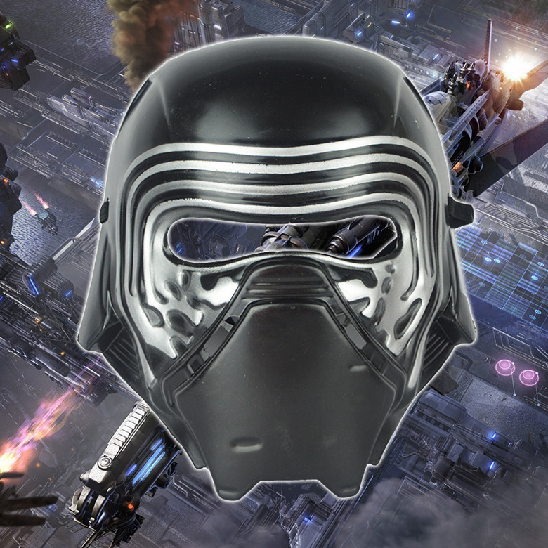 Star Wars Perimeter Black Knight Mask Full Face Mask Away from Awakening Mask Children's Toy Stage Show. 