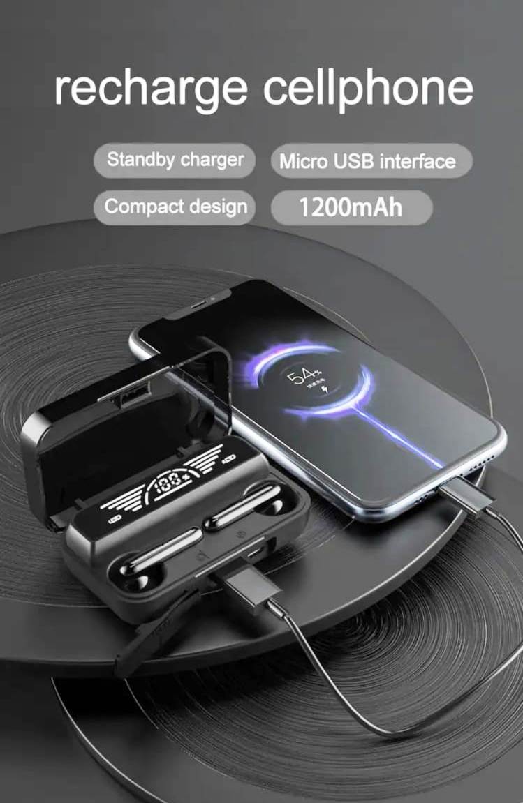 Newest V5.2 BT Wireless Version TWS M29 PRO ENC Wireless Headphones With Touch Control And Dual LED Charging Display Bluetooth Headset - Bluetooth Headphone. 