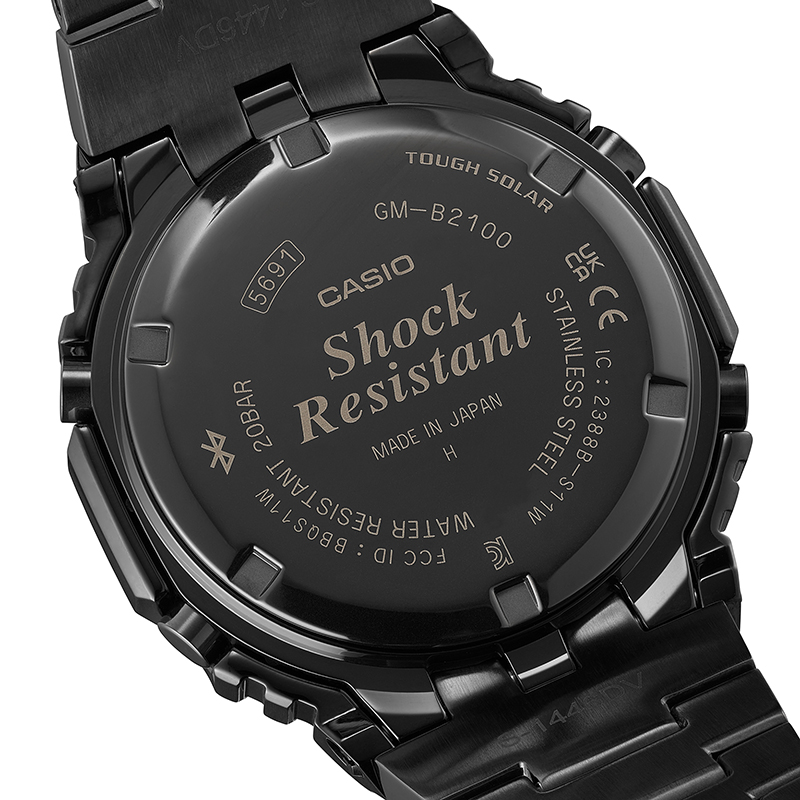 (Ready Stock) G .Shock Men Watch Digital Sport Watch LED Display Water Resistant Shockproof and Waterproof World Time LED Auto Light Sports Wrist Watches GM-B2100BD-1A (copy original 1.1 premium). 
