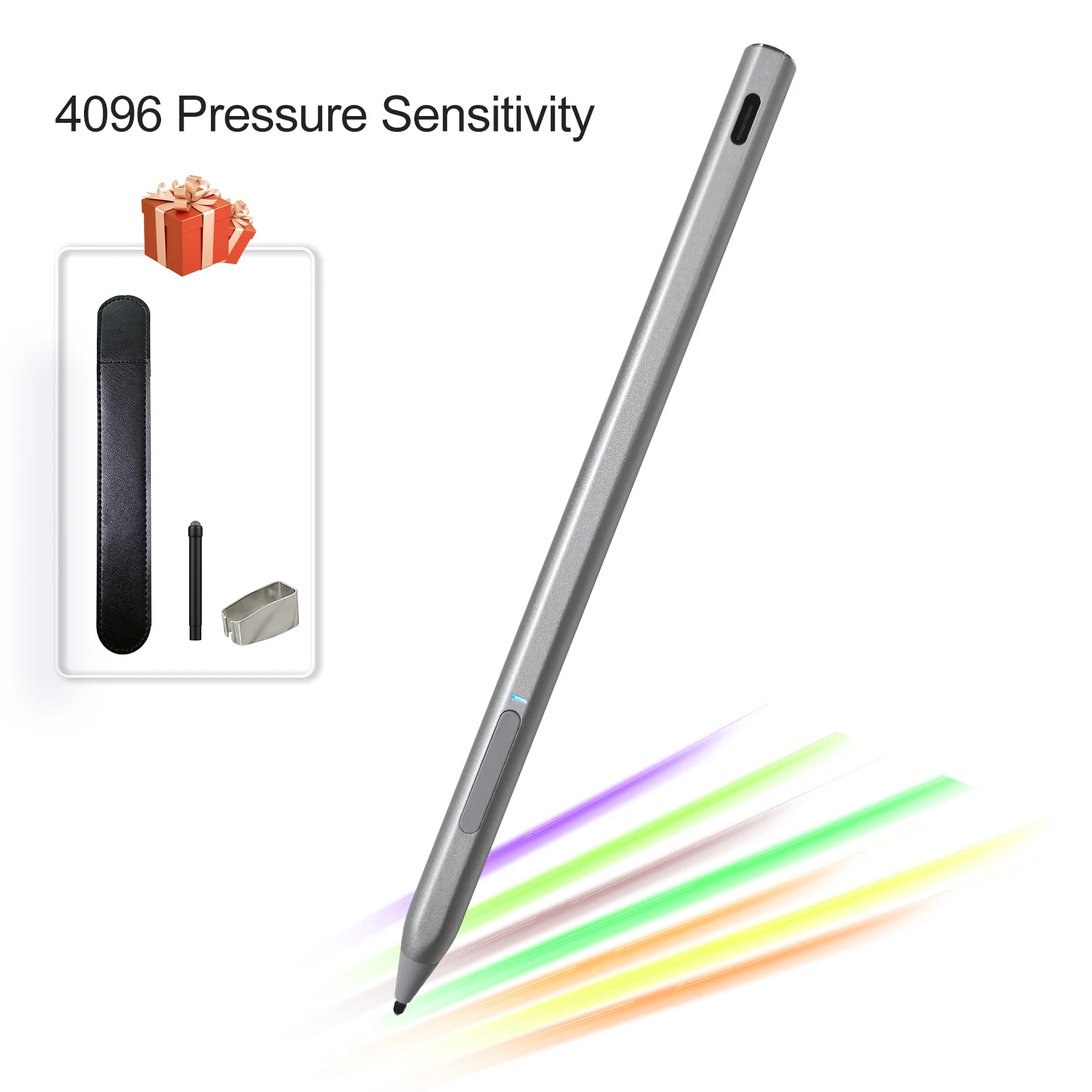 Stylus Pen for Surface USB-C Charging 4096 for Microsoft Surface Pro 8 7 6 5 4 3 X/ Surface 3/Go 3 2/Laptop 4 3 2/Book 3 2 1. 