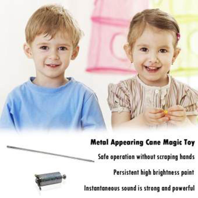 Trick Prop High Elasticity Metal Appearing Cane Magic Toy Telescopic Stick. 