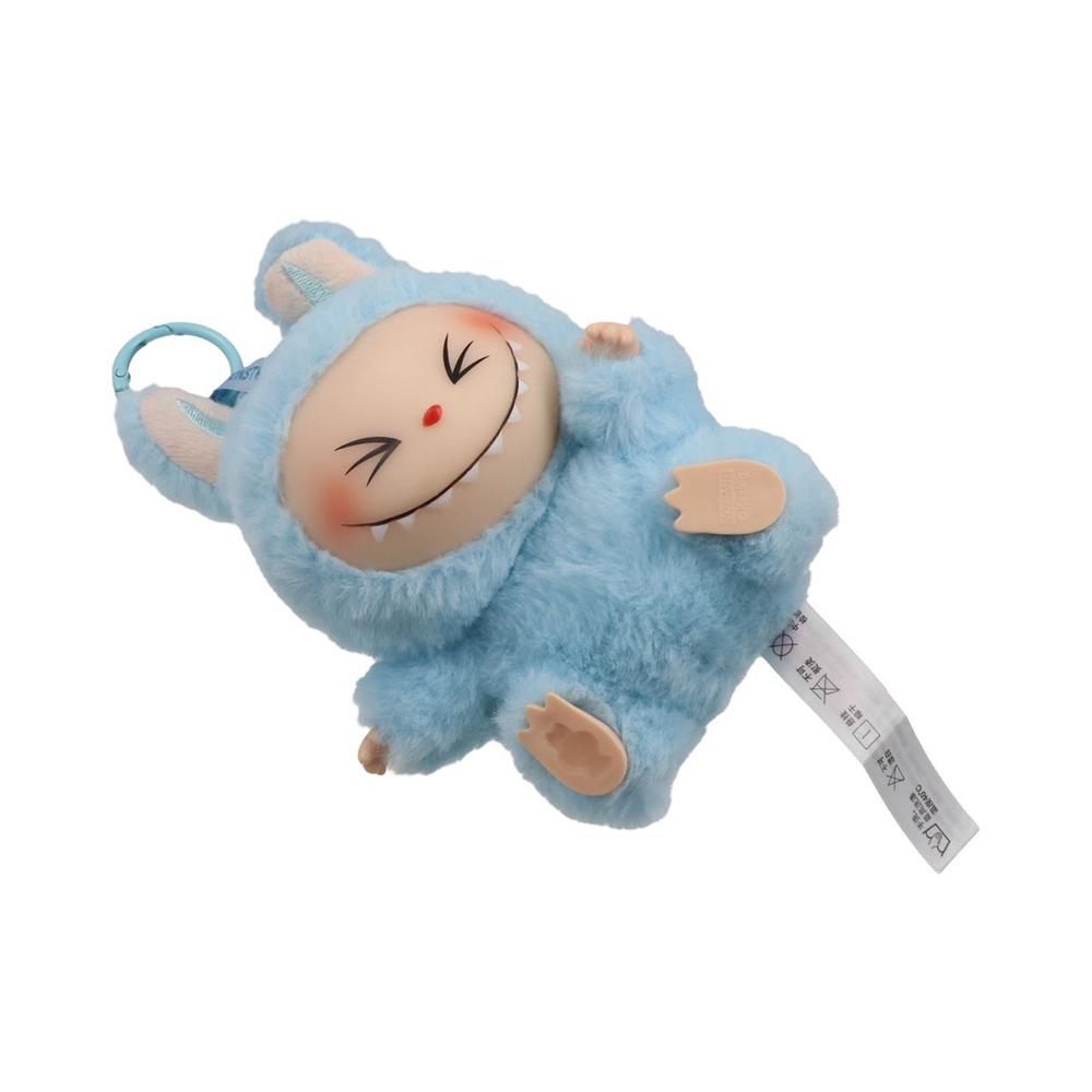 Desktop Decoration Have a Seat Labubu Plush Figure Keychain Pop Mart V.2 Series Sitting Party Labubu Model Sitting Posture 15cm Labubu Have a Seat Toy Kids. 