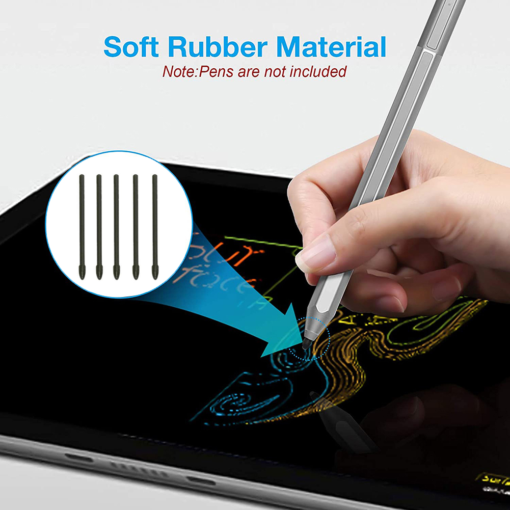 5PCS/SET Removal Tweezers Tool Touch Stylus S Pen Nib Tips for Samsung Galaxy Note 7 Note 8 Note 9 for Samsung Tab S3 S4. 