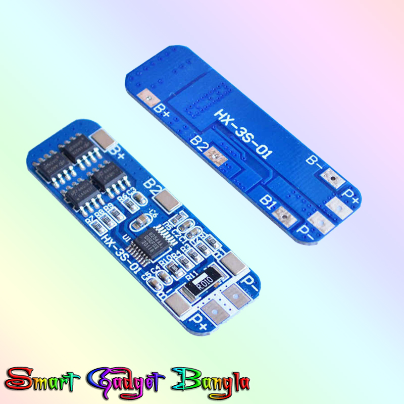 3S 12V 18650 10A BMS Charger Li-ion Lithium Battery Protection Board. 
