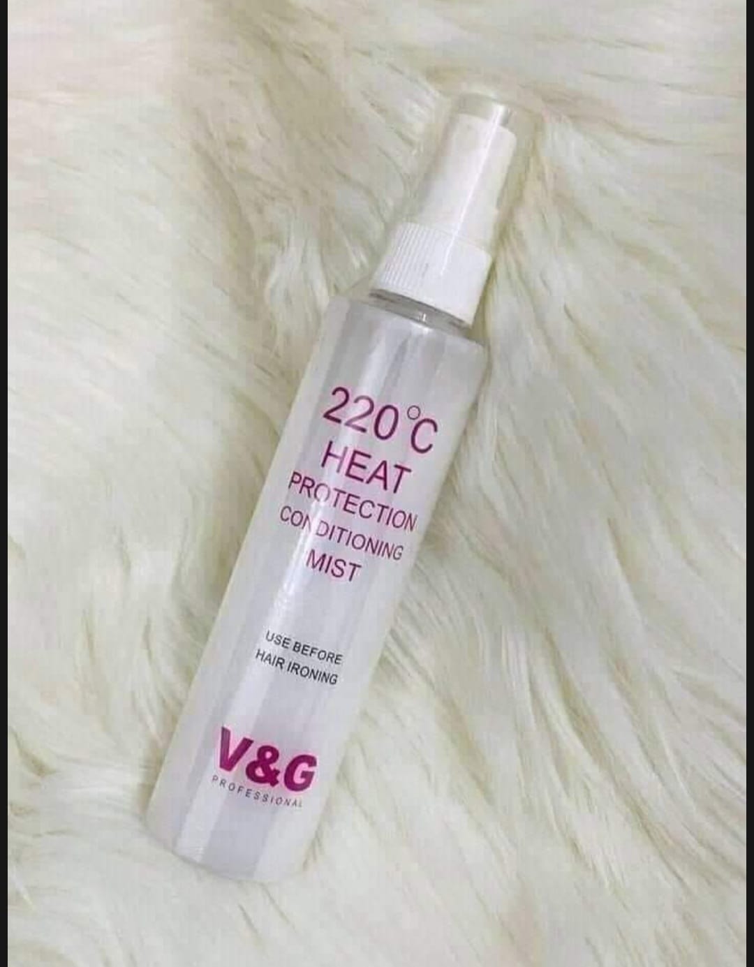 V&G 220°C Heat Protection Conditioning Mist 100ml - Keep Your Hair Protected and Beautiful