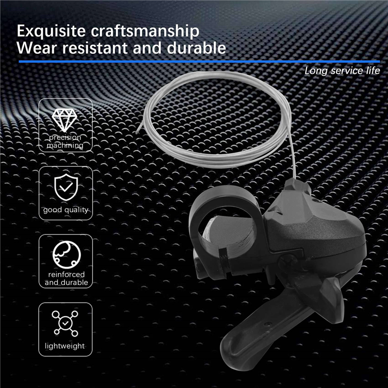 TWEXQNY 4x M370 9 Speed Shifter Trigger Set SL-M370 3X9 with Inner Cable. 