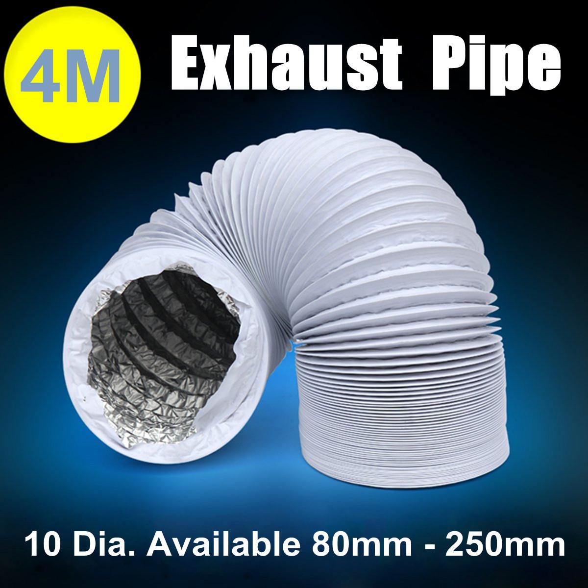80150MM Dia Flexible Exhaust Duct Hose Vent Tube For Exhaust Fans