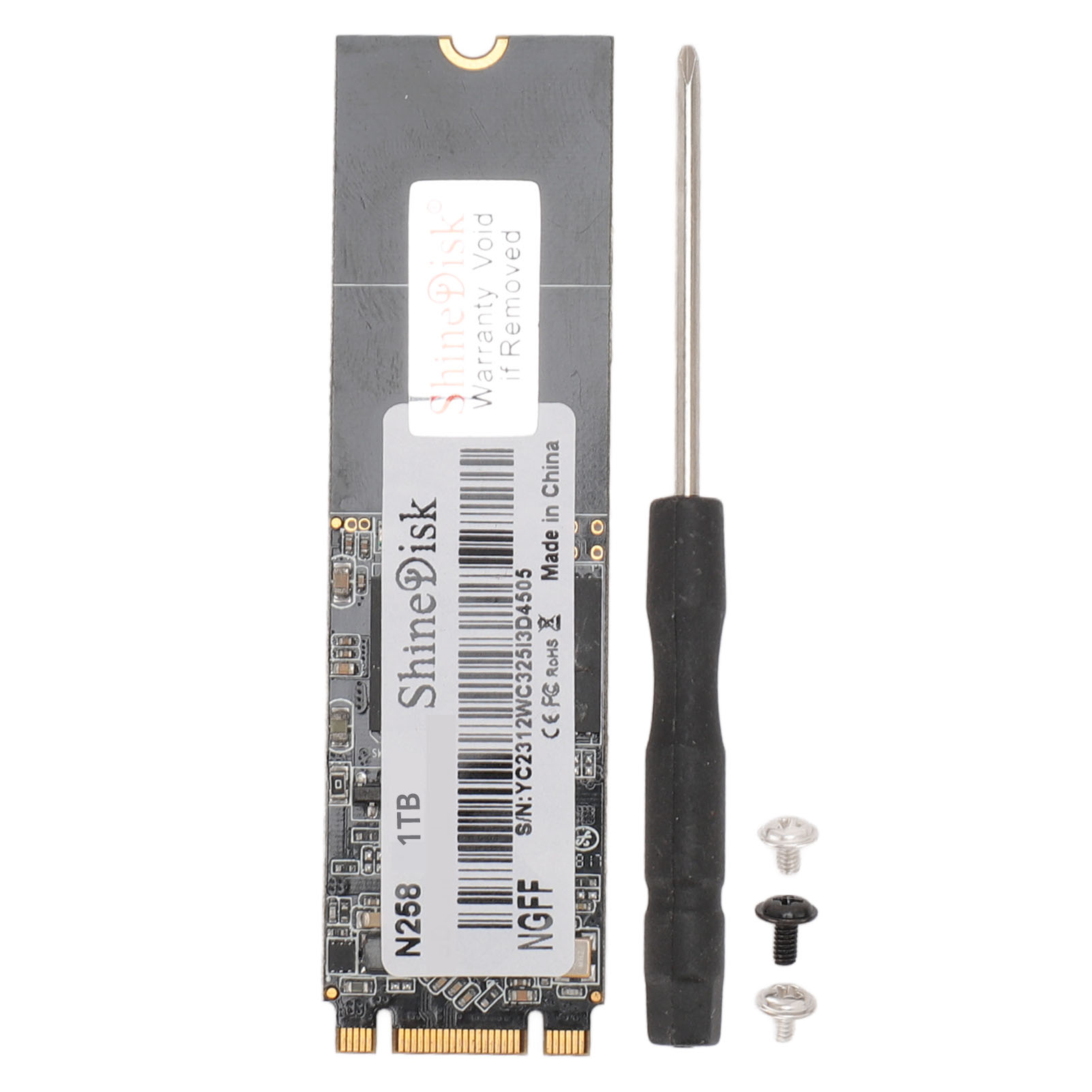 M.2 2280 NGFF Internal Solid State Drive 3D TLC NAND 550MB/S Read Speed 460MB/S Write Speed Internal Gaming SSD for Laptop 1TB. 
