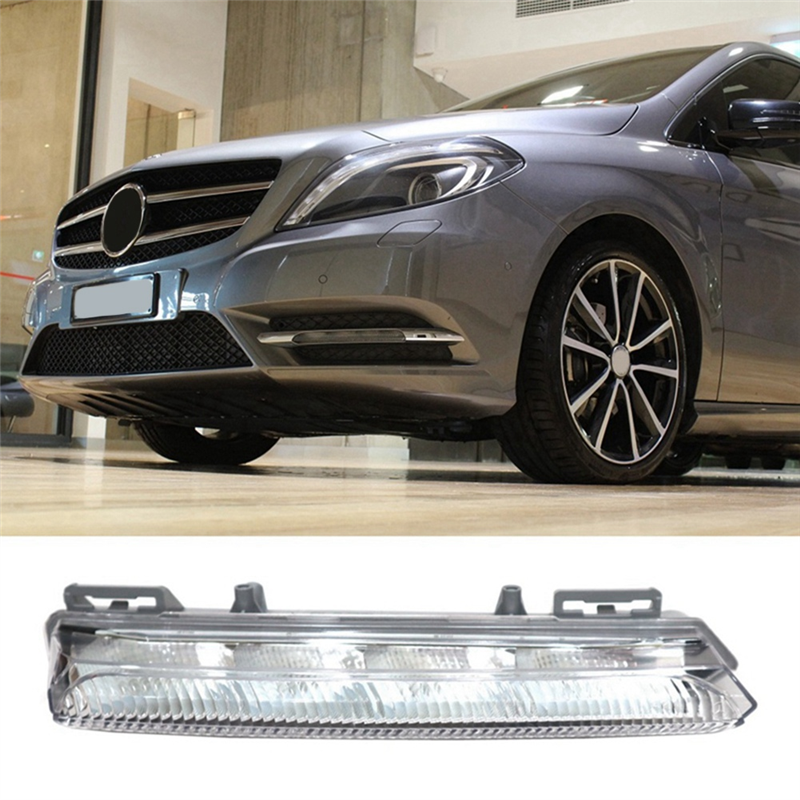 W246 2049069100 Car LED Day Running Light Front Fog Lights for Mercedes Benz A B CLASS Left