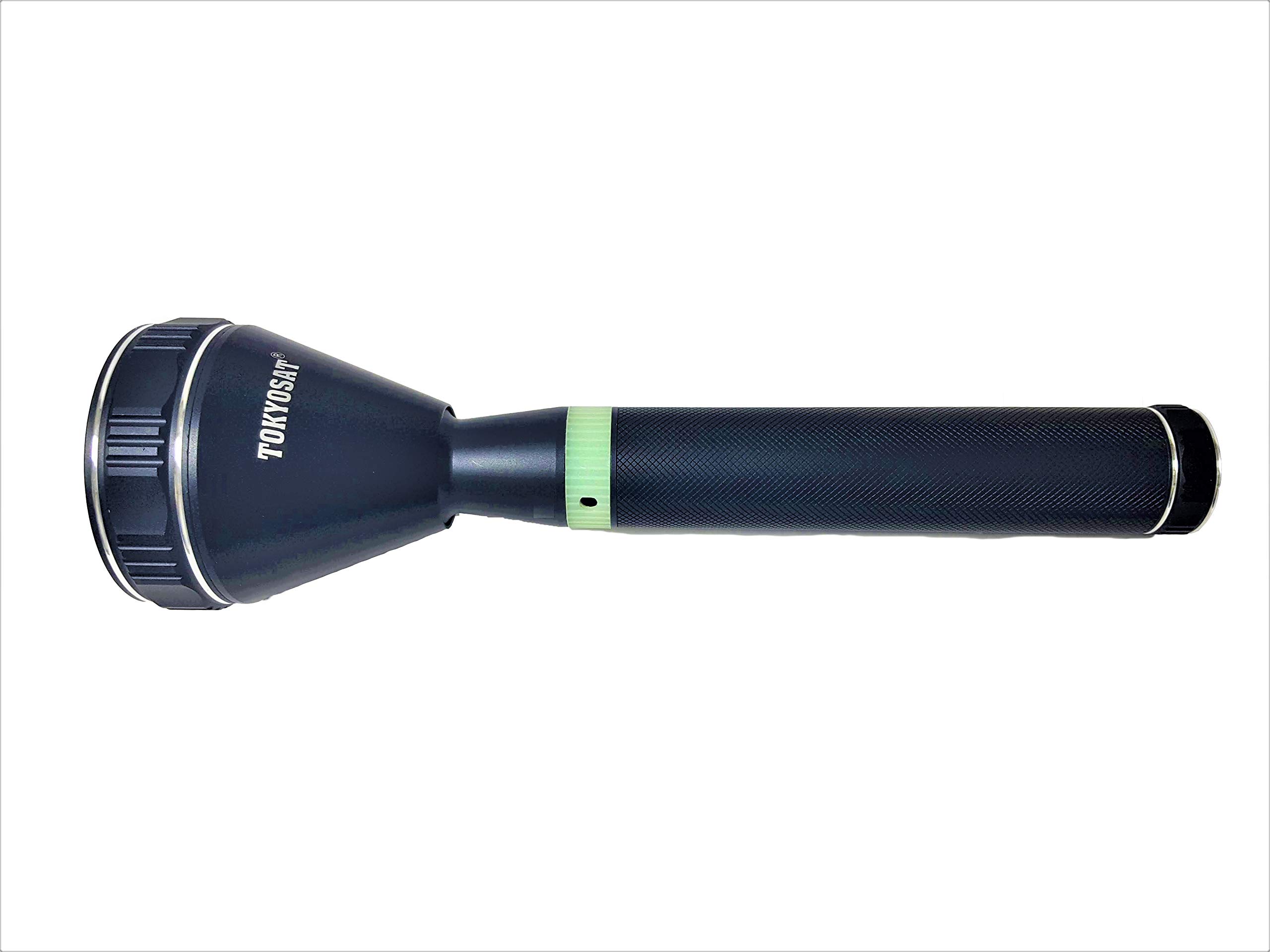 Tokyosat TS-2300B Japan Made Rechargeable Super Power Cree LED Night Glow Flashlight Torch Light. 