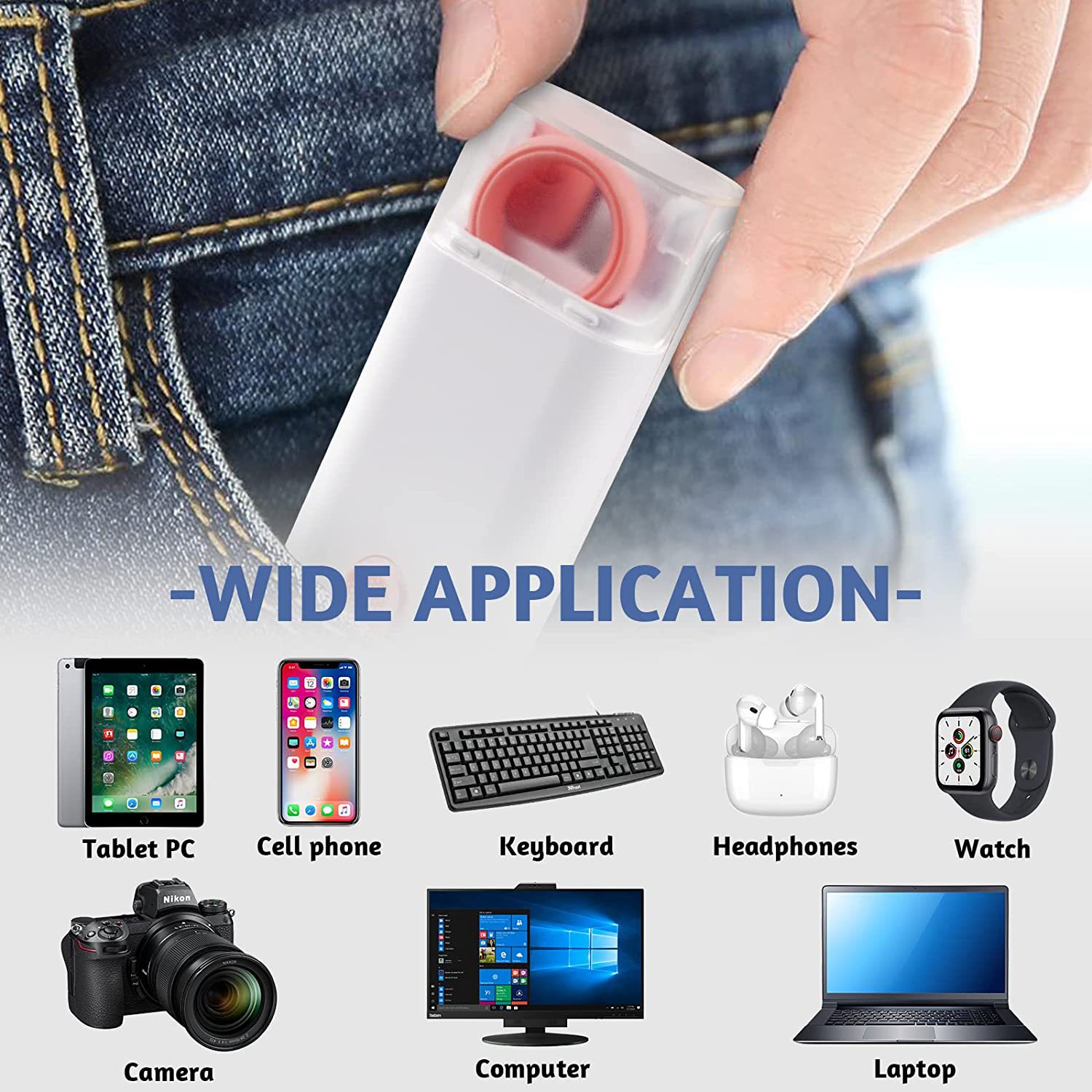 Gadget Cleaning Kit 7 in 1 Electronics Cleaner Kit  Keep Your Devices Sparkling Clean RANI. 