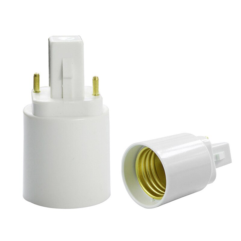 XIAOMI ABS LED G24 To E27 Adapter Socket Halogen G24d-1 CFL Light G24d-2 Base Converter E27 To G24 Bulb Holder Adapter 2pin. 