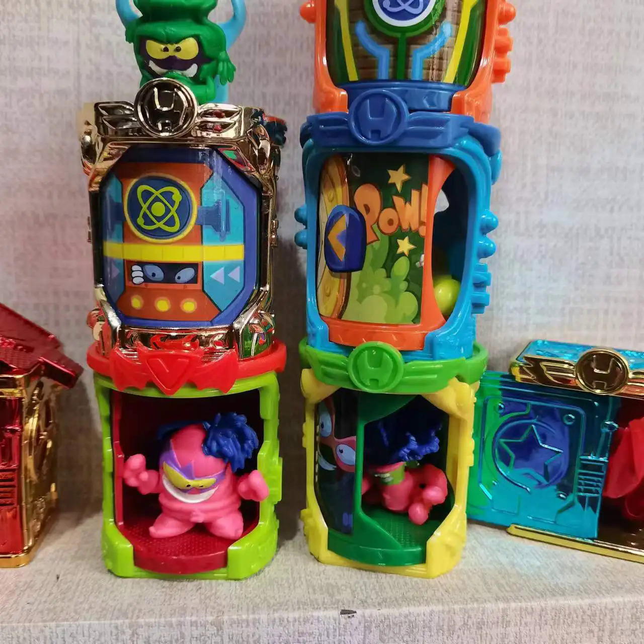 Superzings Box Superthings Action Figures Super Zings Garbage Trash Collection Toys Mode. 