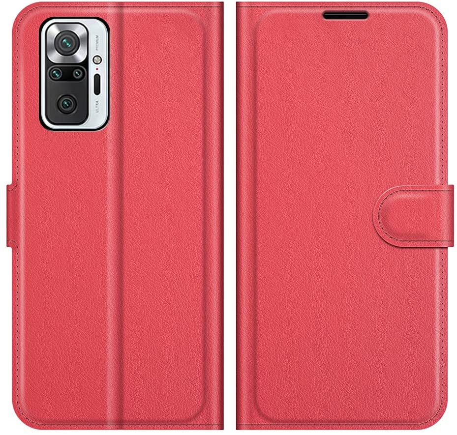 Redmi Note 10 Pro case,Note 10 Pro Max, with Card Holder PU Leather [TPU Shell][Kickstand][Card Slots] Magnetic Folio Cover for Xiaomi Redmi Note 10 Pro/Note 10 Pro Max Phone Case. 