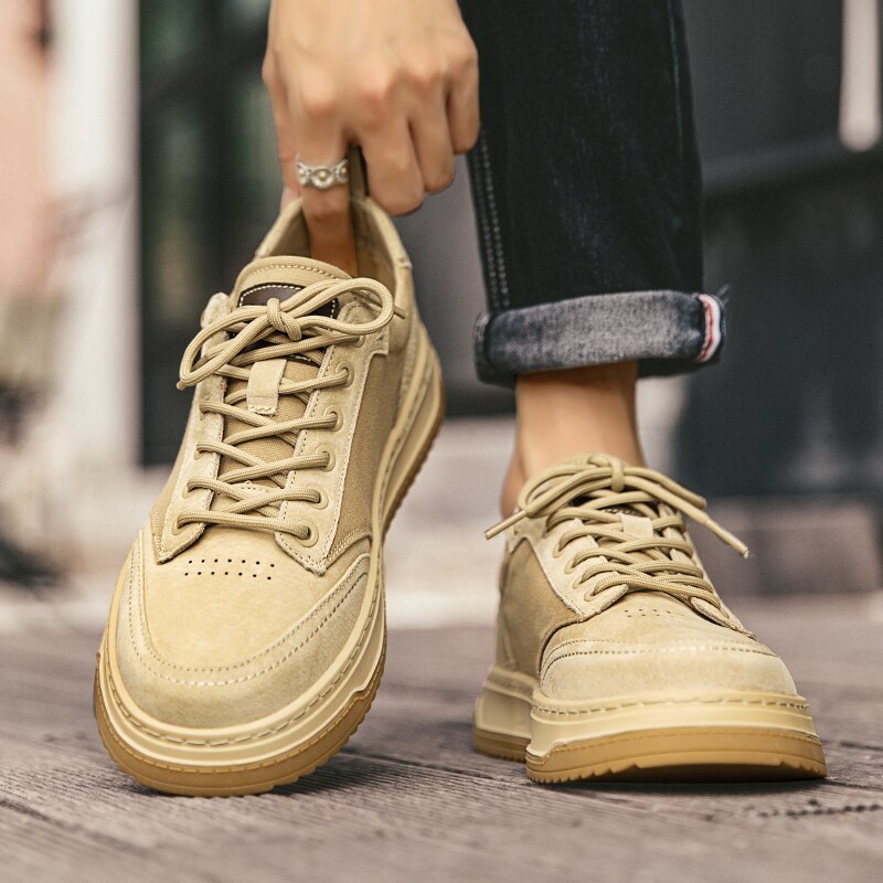 Good Quality Canvas Mens Shoes 2023 Spring New Men's Casual Shoe Breathable Skateboarding Sneakers For Man Solid Color Anti-skid. 