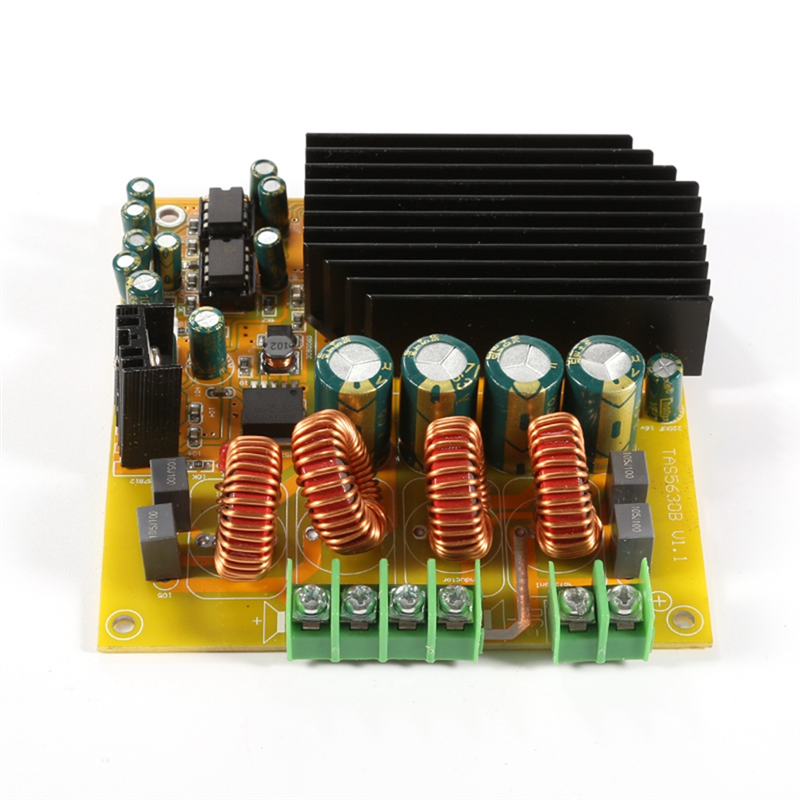 2X300W Amplifier Board Module Dual Channel TAS5630 with AD827 Preamp Class D Digital HIFI High Power Module Easy Install Easy to Use. 