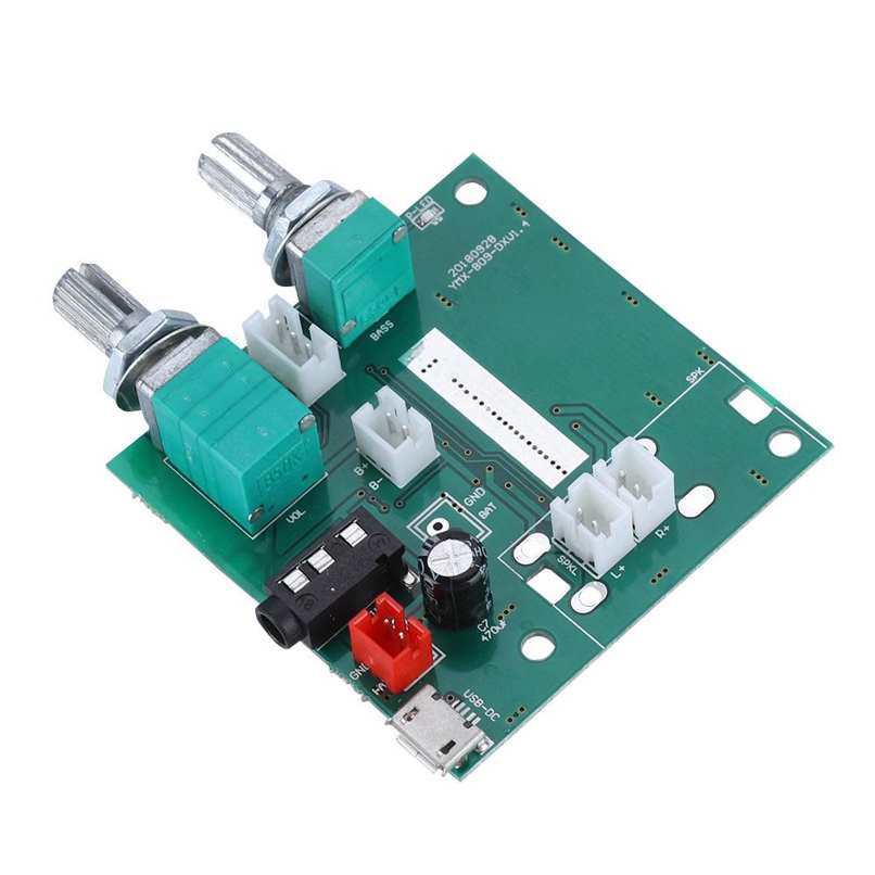 20W Bluetooth 5.0 5V 3A 2.1 Channel 3D Stereo Amplifier Digital AMP Board Module. 